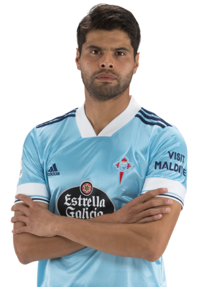 Imágen del jugador N. Araujo posando