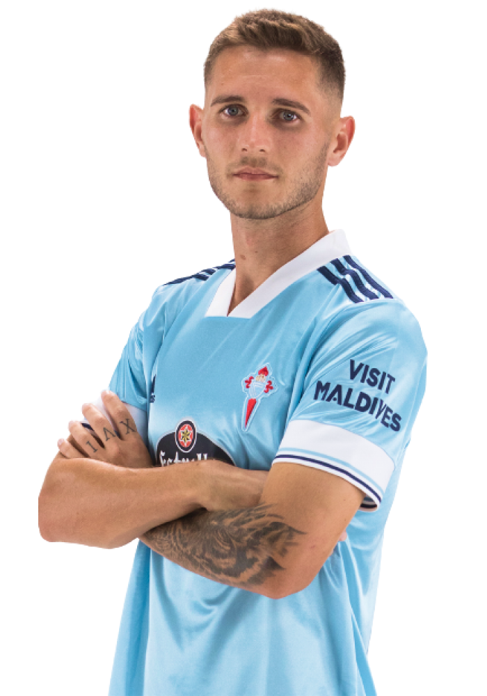 Imágen del jugador Jorge Sáenz posando