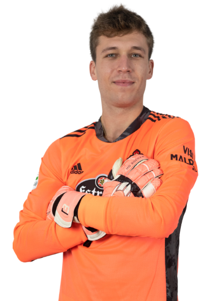Imágen del jugador Rubén posando