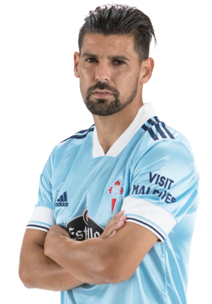 Imágen del jugador Nolito posando